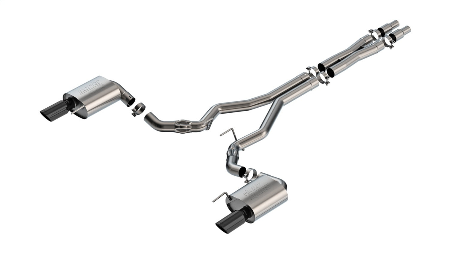 Borla ATAK Cat-Back Exhaust | Ford Mustang GT (24) (140961BC)