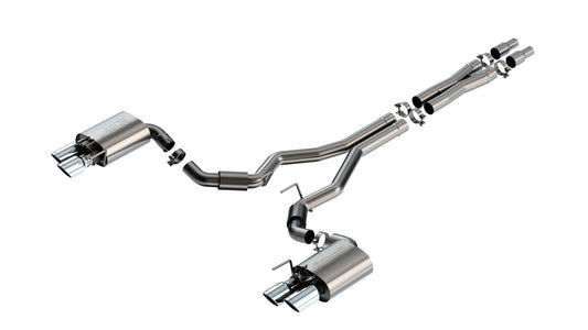 Borla 140962 S-Type Cat-Back Exhaust | Ford Mustang 2024 (SPF140962)
