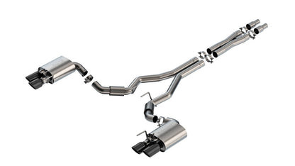 Borla S-Type Cat-Back Exhaust | Ford Mustang GT (24) (140962BC)