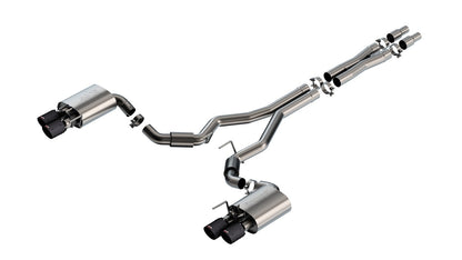 Borla 140962CFBA S-Type Cat-Back Exhaust | Ford Mustang 2024 (SPF140962CFBA)
