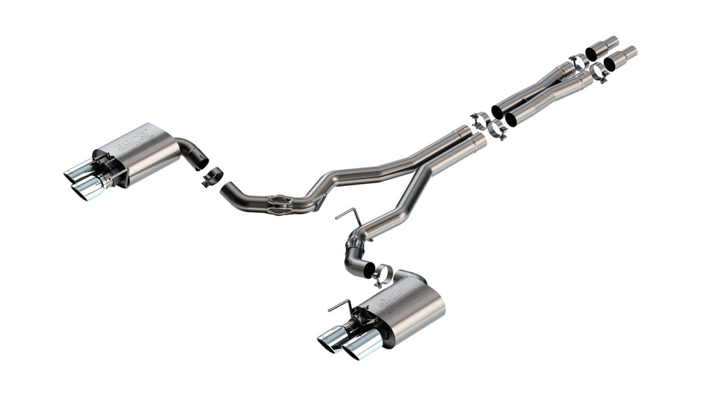 Borla ATAK Cat-Back Exhaust | Ford Mustang GT (24) (140963)