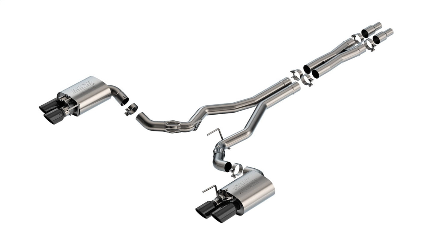 Borla 140963BC ATAK Cat-Back Exhaust | Ford Mustang 2024 (SPF140963BC)