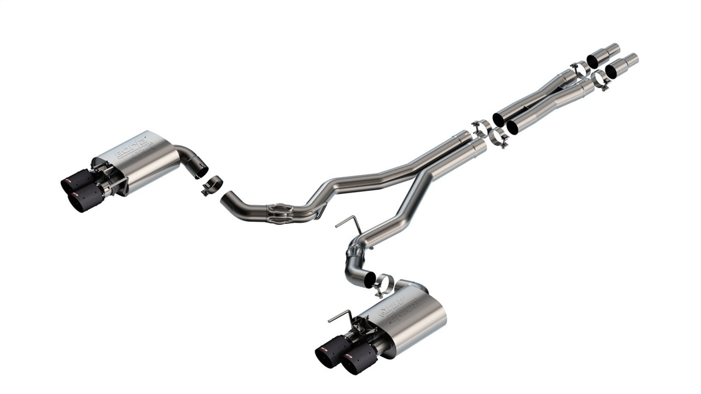 Borla 140963CFBA ATAK Cat-Back Exhaust | Ford Mustang 2024 (SPF140963CFBA)