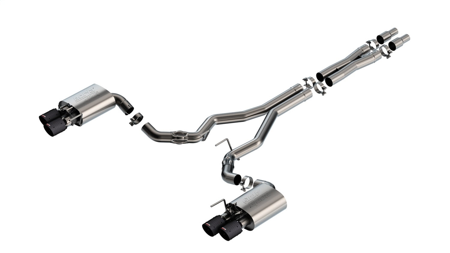 Borla 140963CFBA ATAK Cat-Back Exhaust | Ford Mustang 2024 (SPF140963CFBA)