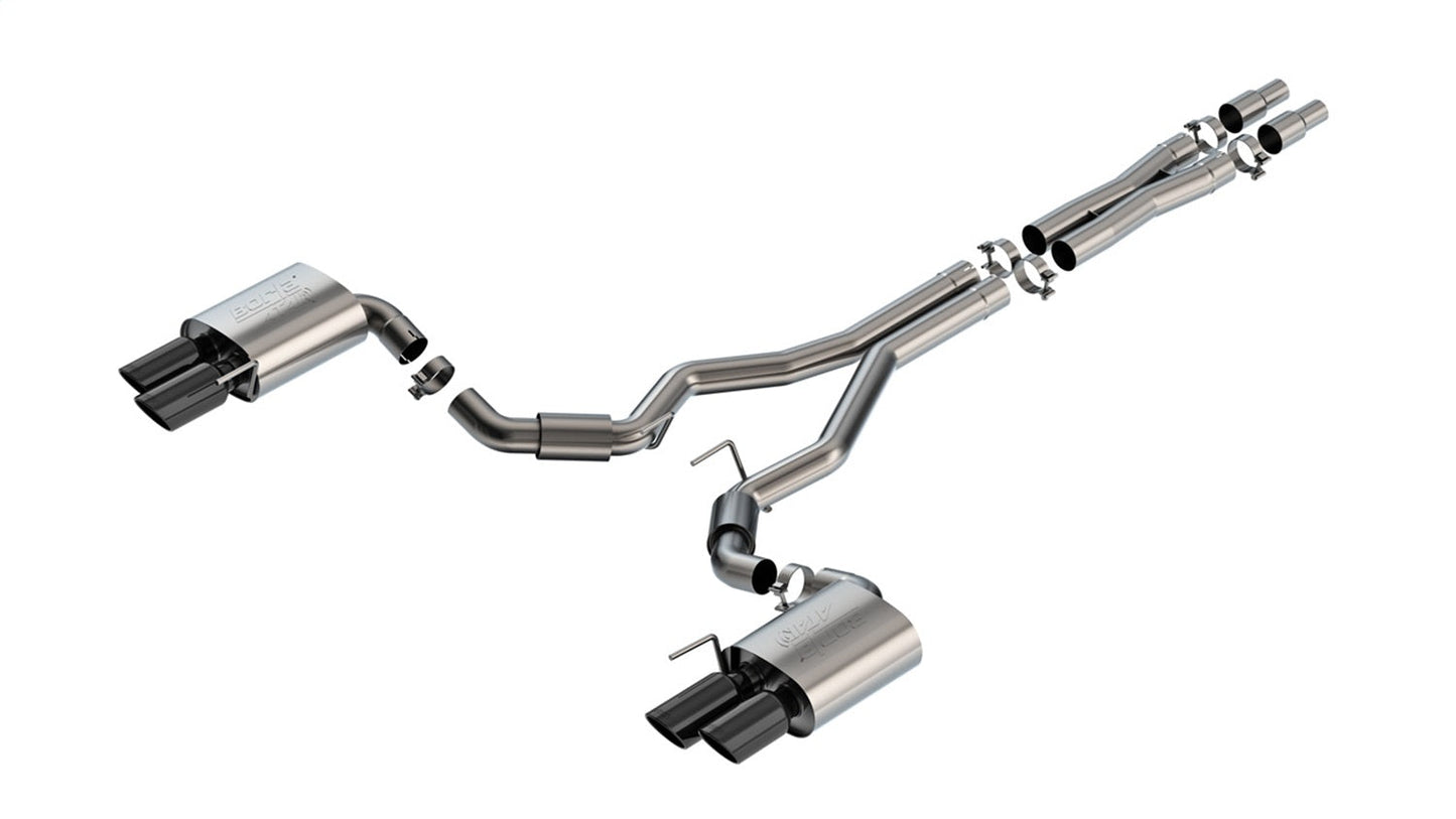 Borla ATAK Catback Exhaust | Ford Mustang GT (24) (140970BC)