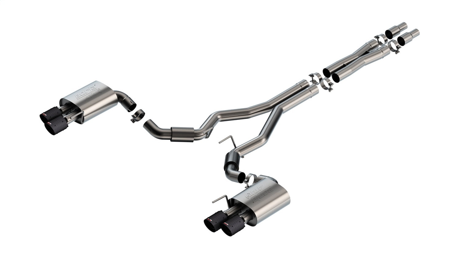 Borla ATAK Catback Exhaust | Ford Mustang GT (24) (140970CFBA)