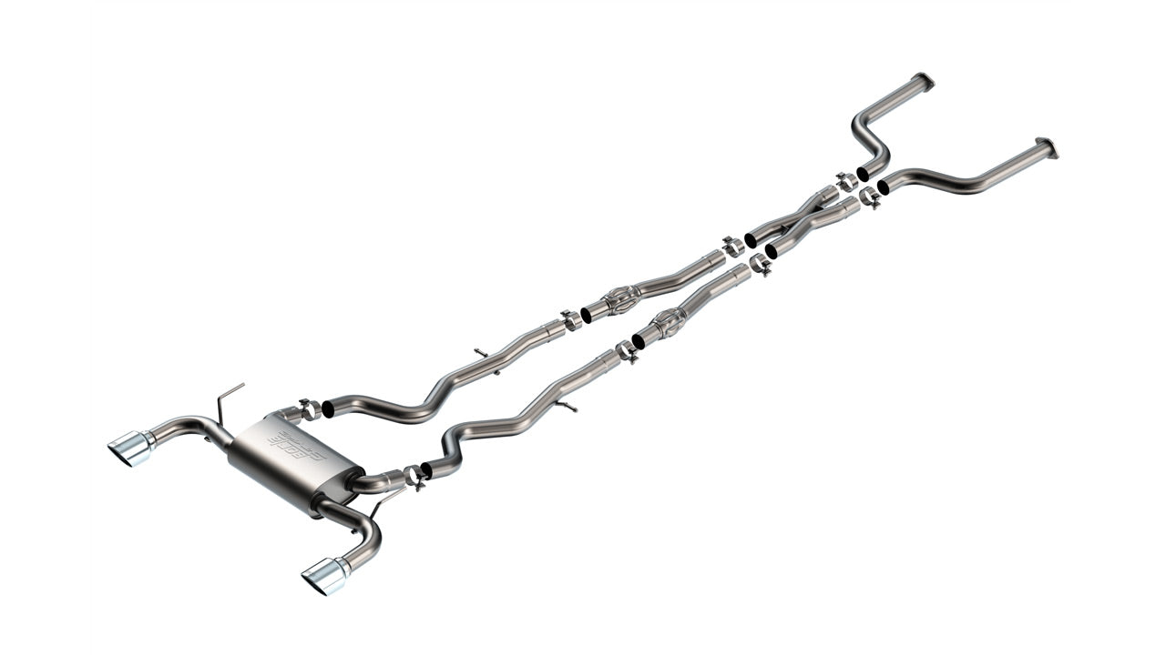 Borla S Type Cat Back | 2016-2024 Infiniti Q50 3.0T (140977)