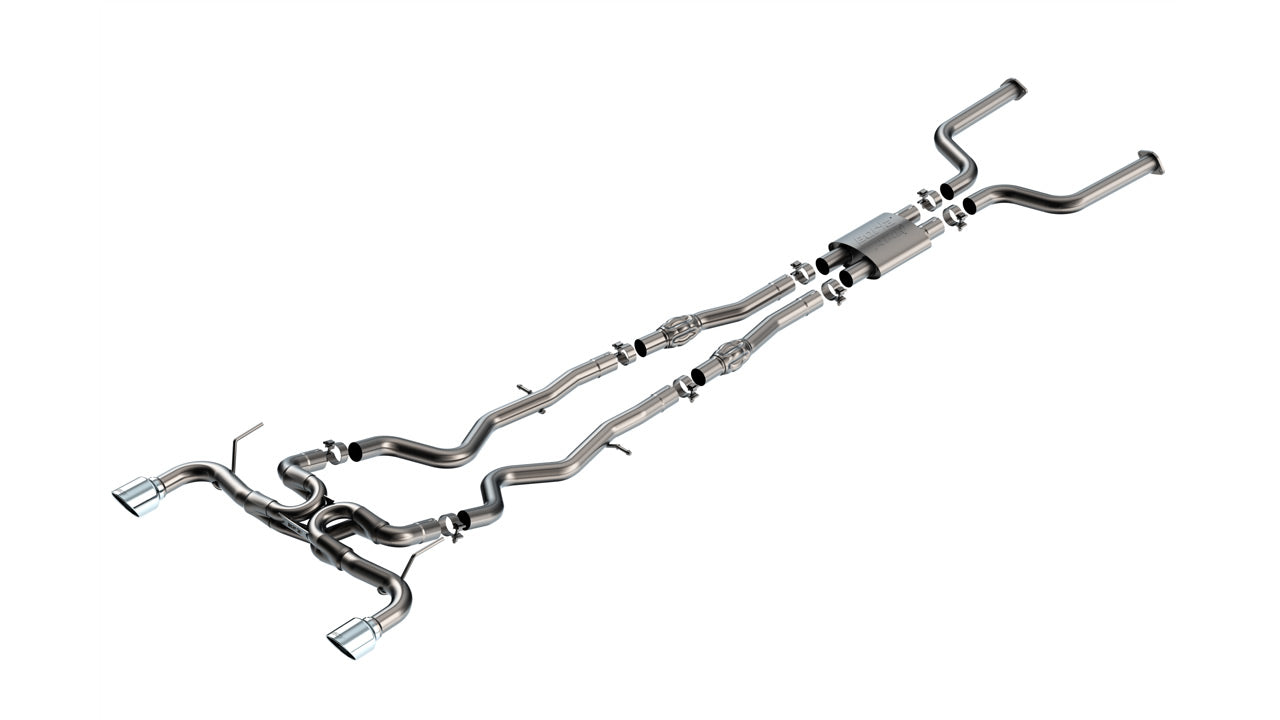Borla ATAK Cat Back | 2016-2024 Infiniti Q50 3.0T RWD (140978)