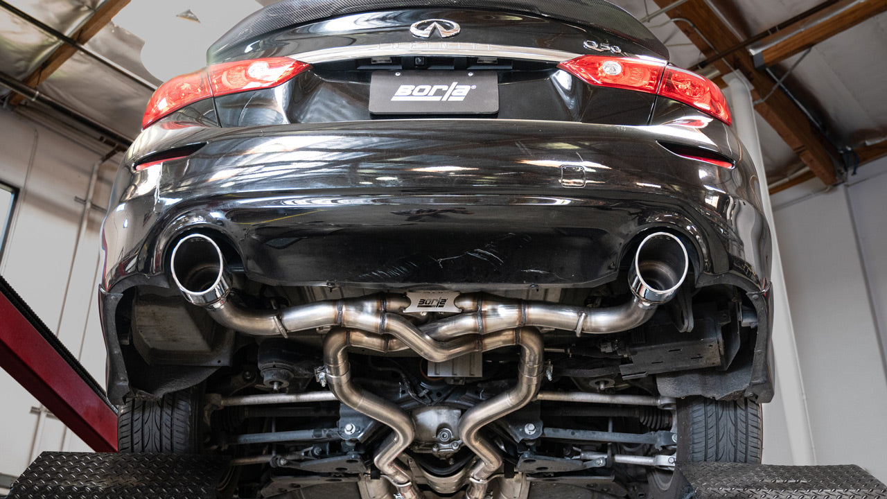 Borla ATAK Cat Back | 2016-2024 Infiniti Q50 3.0T RWD (140978)