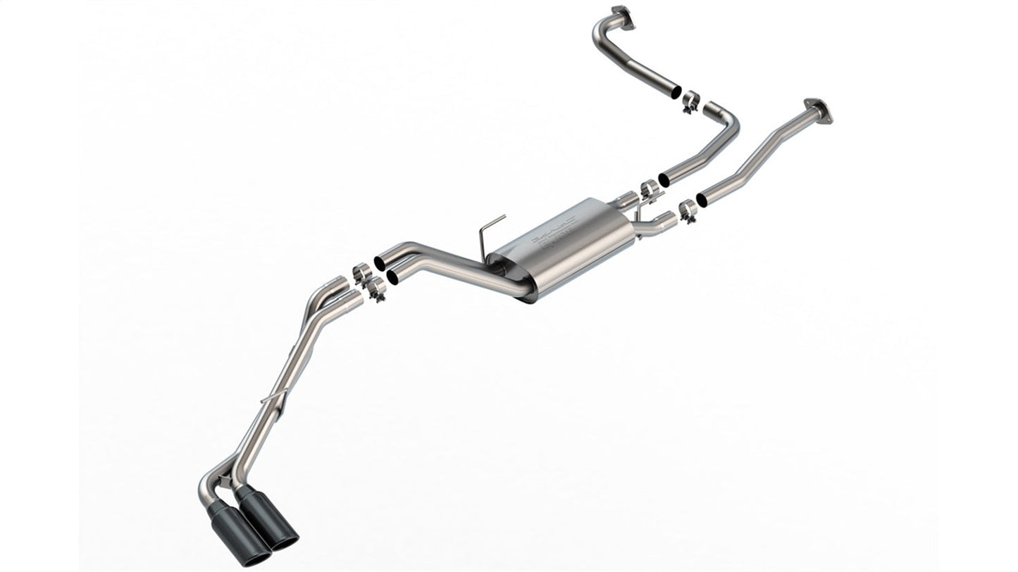 Borla Perf S-Type Cat-Back Nissan Frontier 22-24 (140984BC) (6' 1" & 5' Bed)