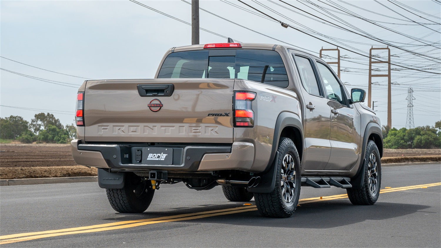 Borla Perf S-Type Cat-Back Nissan Frontier 22-24 (140984BC) (6' 1" & 5' Bed)
