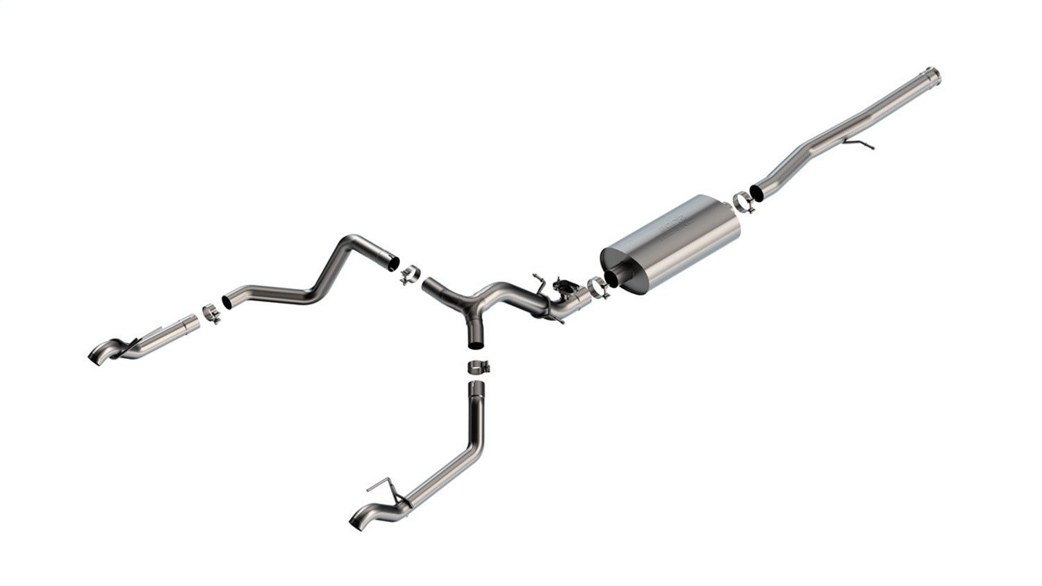 Borla Touring Catback Exhaust | Silverado 1500 6.2L V8 (24) (140990)