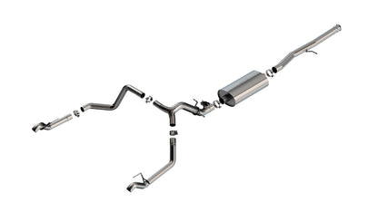 Borla Touring Catback Exhaust | Silverado 1500 6.2L V8 (24) (140990)