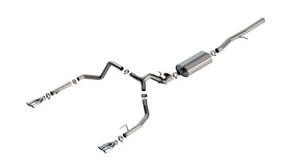 Borla Chrome Touring Catback Exhaust | Silverado 1500 6.2L V8 (24) (140992)