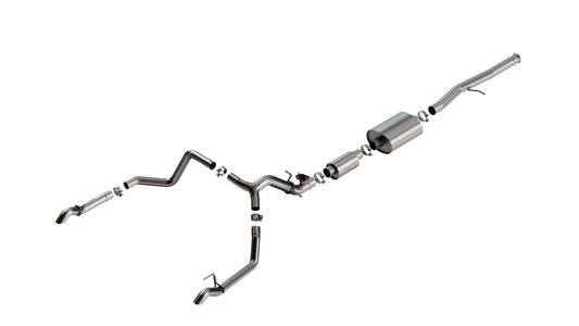 Borla 6.2L V8 Catback Exhaust | Chevy/GMC 1500 ZR2 & AT4X (141003)