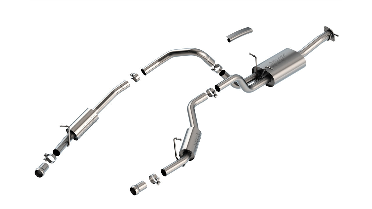 Borla 24-25 RAM 1500 3.0L V6 S-Type Catback Exhaust | Crew Cab 5' 7"/6' 4" Bed (141030) (SPF141030)