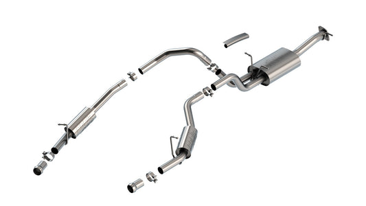 Borla 24-25 RAM 1500 3.0L V6 ATAK Catback Exhaust | Crew Cab 5' 7"/6' 4" Bed (141031) (SPF141031)