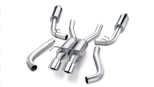 CORSA 1996-2002 Dodge Viper RT Exhaust | Sport / 3.0 in Cat-Back 4.0 in Single Tips | GTS 8.0L Hi-Flow Cat (14119)
