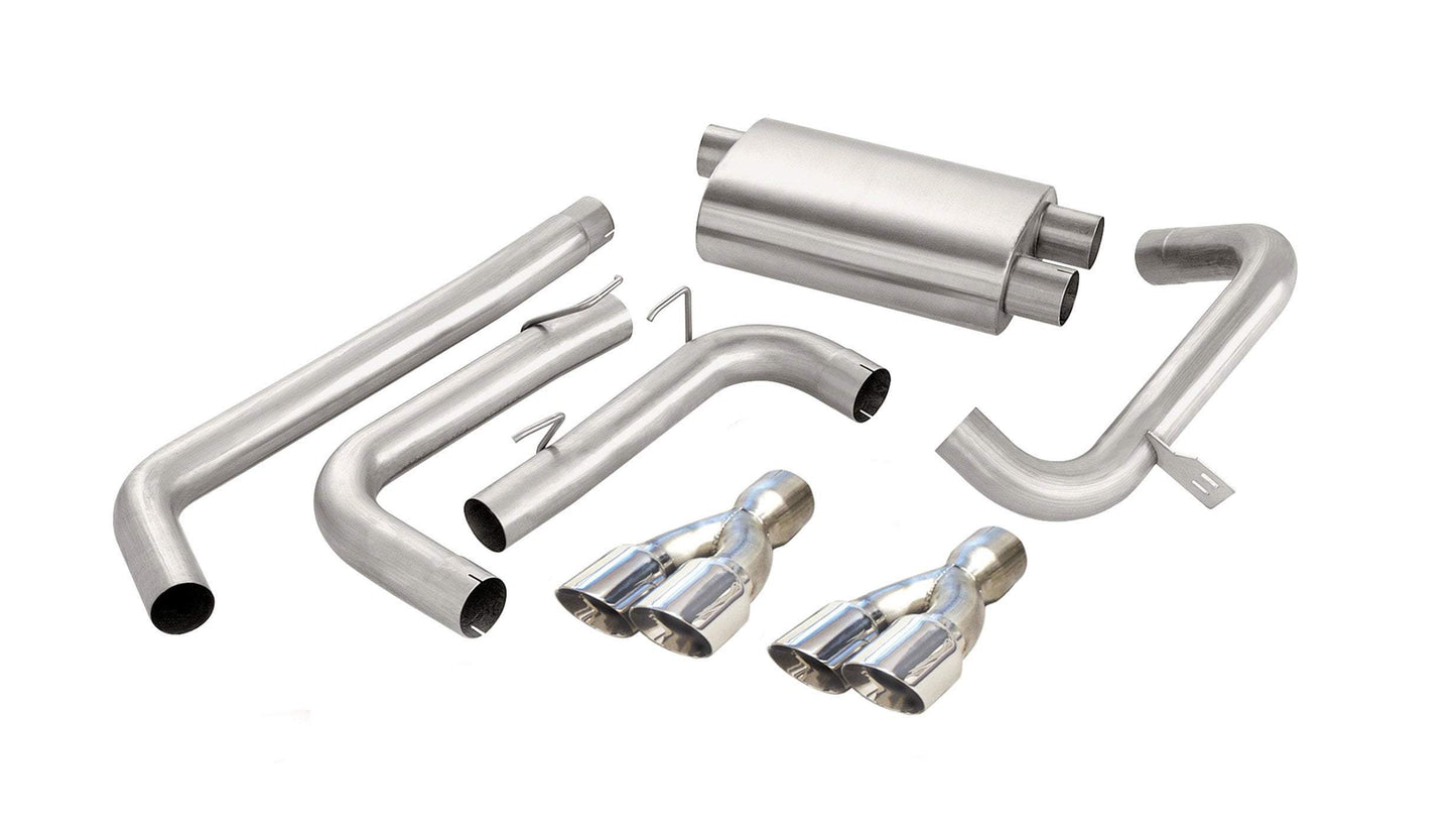 CORSA 1998-2002 Camaro Firebird Twin Cat-Back Exhaust