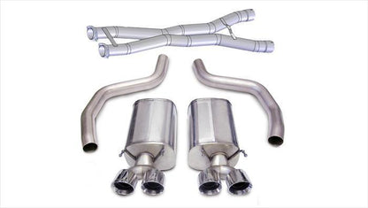 CORSA Sport / 3.0 in Cat-Back 4.0 in Twin Tips | 2012-2013 Corvette C6 Z06 ZR1 (14164CB3)