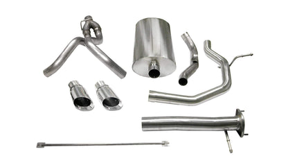 CORSA Sport / 3.0 in Cat-Back 4.0 in Single Tips | 2003-2006 SSR 5.3L, 6.0L V8 (14254)