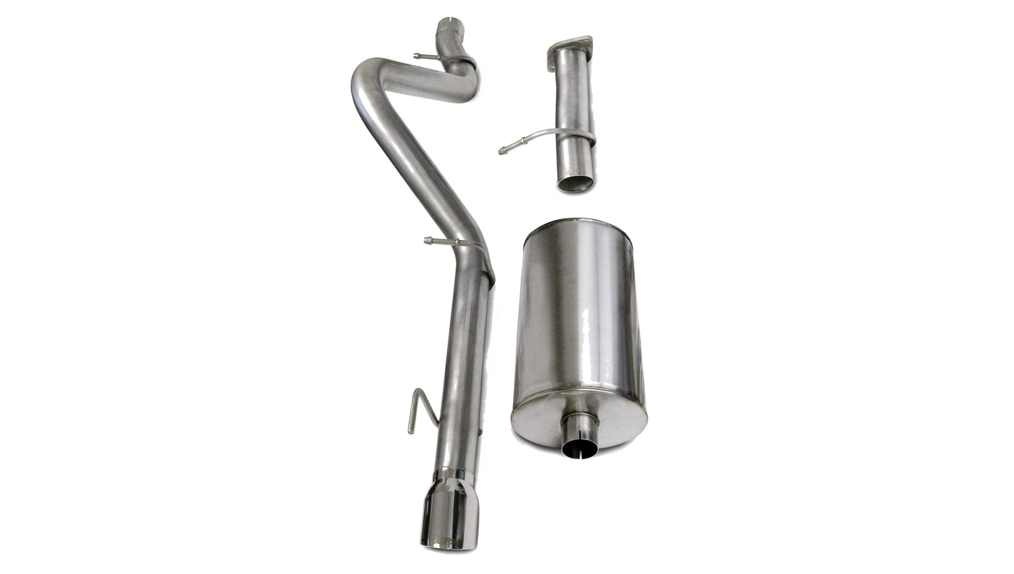 CORSA 2006-2008 Trailblazer SS Exhaust | Sport / 3.0 in Cat-Back 4.0 in Single Tip | 6.0L (14256)