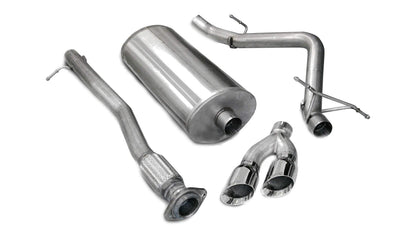 CORSA Sport / 3.0 in Cat-Back SSE 4.0 in Twin Tips | 07-08 Silverado Sierra 4.8L 5.3L 6.0L 143WB (14259)
