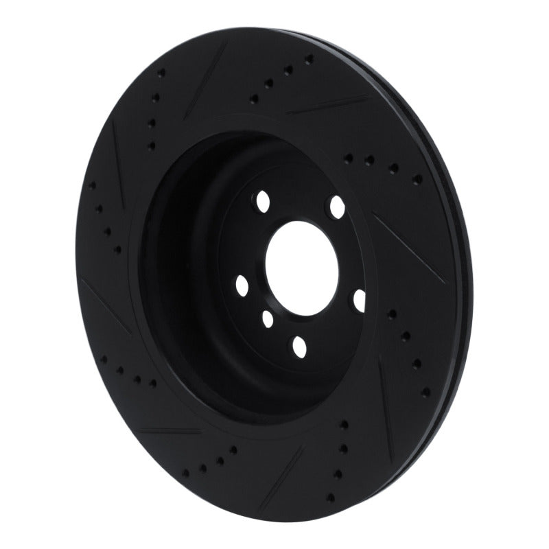 R1 17-25 BMW 530I Left Rear D&S Black Brake Rotor (ECB-31170D)