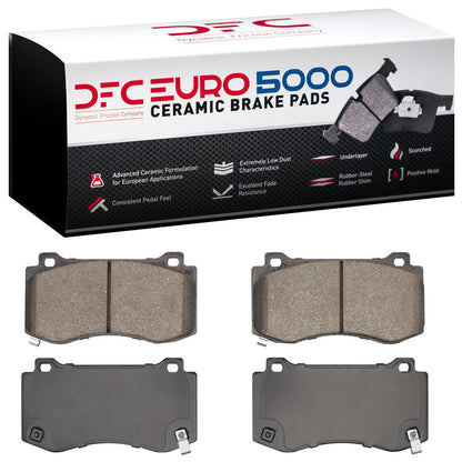 DFC Euro 5000 Ceramic Front Brake Pads: Chrysler 300 (05-23)