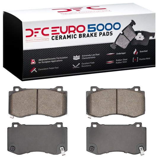 DFC Euro 5000 Ceramic Front Brake Pads: Chrysler 300 (05-23)
