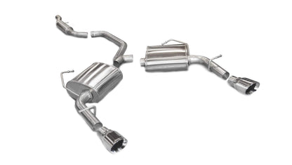 CORSA Sport / 2.5 in Cat-Back 4.0 in Single Tips | 11-14 Dodge Avenger, Chrysler 200 3.6L (14413)