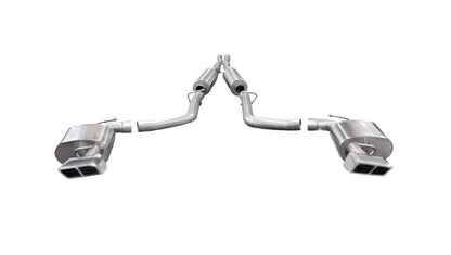 CORSA Xtreme / 2.75 in Cat-Back GTX2 Tips | 2011-2014 Challenger SRT 6.4L Manual (14424)
