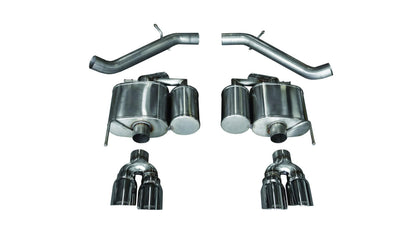 CORSA Sport / 3.0 in Axle-Back 4.0 in Twin Tips | 2016-2019 Cadillac ATS-V (14478)