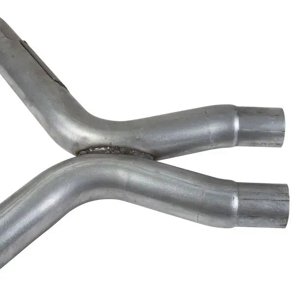 BBK 11-14 Mustang 3.7 V6 Short Mid X Pipe w/Catalytic Converters (1461)