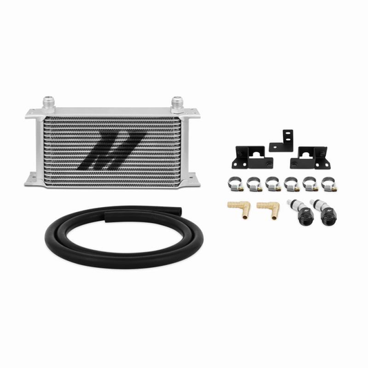 Mishimoto Transmission Cooler Kit for 2007-2011 Jeep Wrangler JK 3.8L 42RLE - Black-WheelFlip