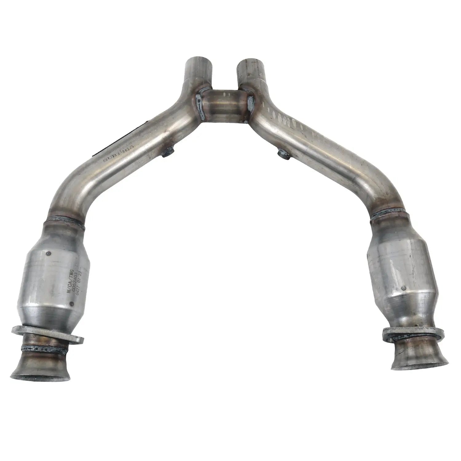BBK 15-23 Mustang V6 Short Mid H Pipe w/ Catalysts (1465)
