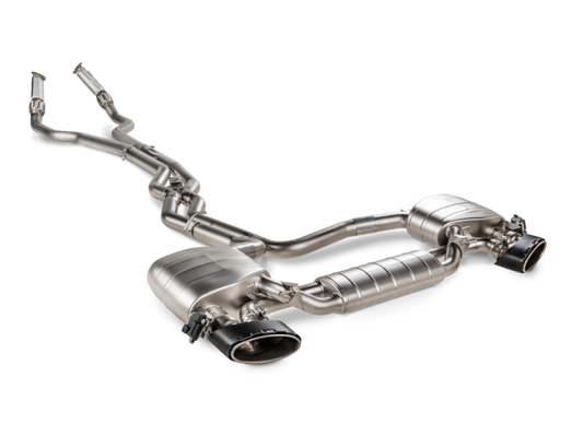 Akrapovic 2023 Audi RS6 Avant (C8) Evolution Line Cat Back (Titanium) (Req Link Pipe Set)