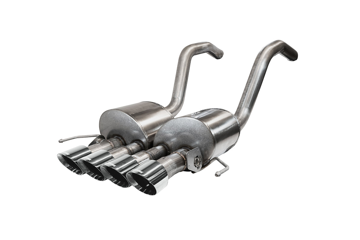 CORSA Valved / 2.75 in Axle-Back 4.5 in Quad Tips | 2015-2019 Corvette C7 Z06, ZR1, GS Man (w/ Factory NPP) (14777)