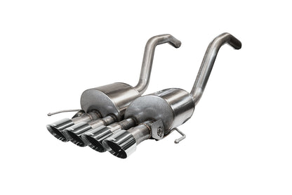 CORSA Valved / 2.75 in Axle-Back 4.5 in Quad Tips | 2015-2019 Corvette C7 Z06, ZR1, GS Man (w/ Factory NPP) (14777)