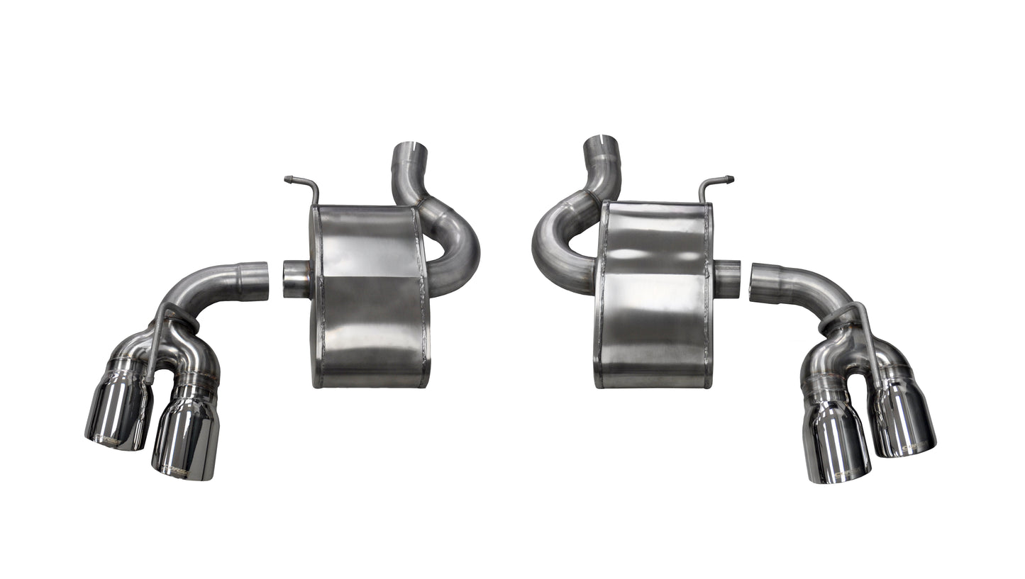 CORSA 2016-2024 Xtreme Exhaust Camaro SS / ZL1 (14784, 14786) Xtreme, Sport / Axle-Back 4.0 in Twin Tips