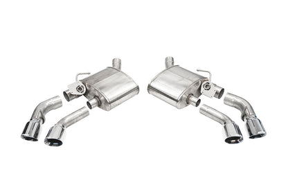 CORSA Valved / Axle-Back 4.0 in Pro-Series Quad Tips | 2016-2024 Camaro SS ZL1 (14789)