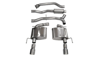 CORSA Sport / 3.0 in Cat-Back 4.0 in Tips | 2013-2019 ATS 2.0L Turbo Auto (14888)