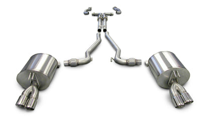 CORSA Sport / 2.5 in Cat-Back 3.0 in Twin Tips | 2008-2009 Pontiac G8 GT, GXP 6.0L, 6.2L (14950)
