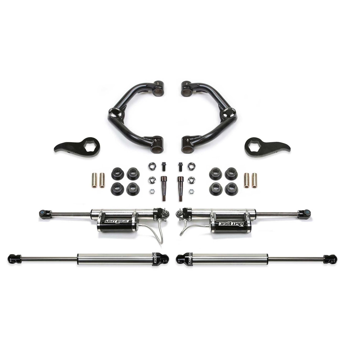 Fabtech 3.5in Uniball Upper Control Arm Kit w/ DLSS Resi | GM K2500HD (20-22) (K1156DL)