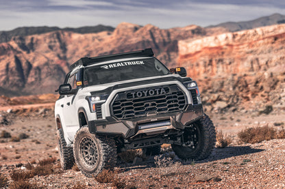 Go Rhino 22-26 Toyota Tundra (4dr) Element Front Bumper w/ Power Bar - Tex. Blk