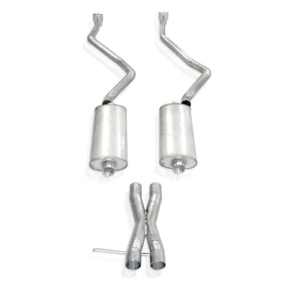 Stainless Works 2-1/2in Exhaust X-Pipe & Chambered Mufflers | Chevy Tahoe / Yukon LT (07-14)