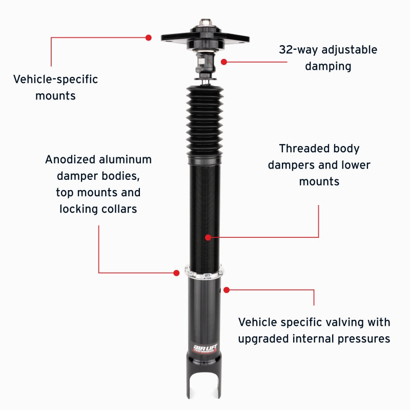 Air Lift 76510 Rear Air Suspension Kit For Infiniti G37 09-13/Nissan 370z 09-20