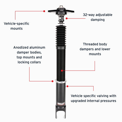 Air Lift 76510 Rear Air Suspension Kit For Infiniti G37 09-13/Nissan 370z 09-20