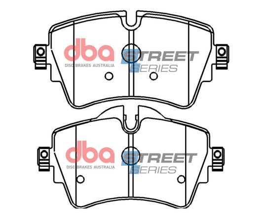 DBA Street Series Front Brake Pads | BMW 335i (12-19) (DB15119SS)