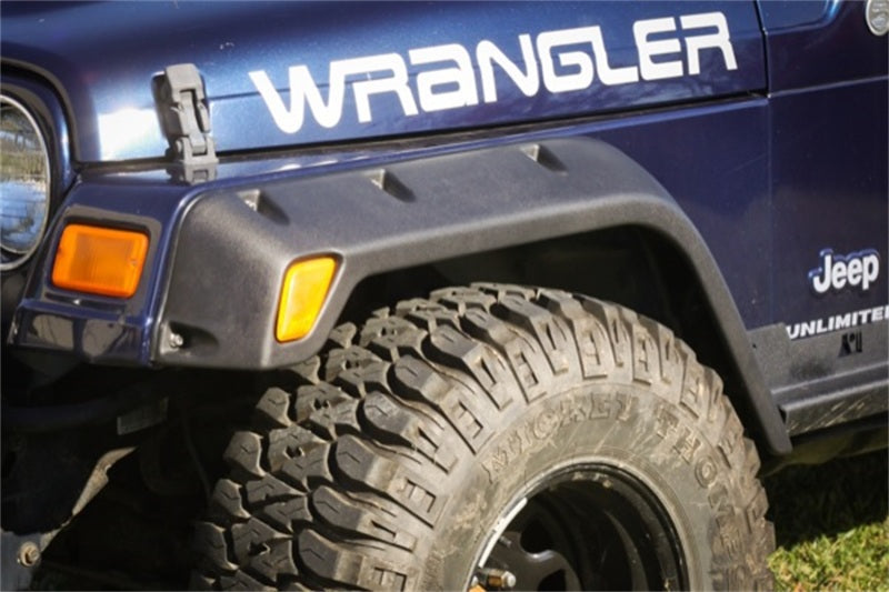 Rugged Ridge 11630.20 All Terrain Fender Flare Set Fits 97-06 Wrangler (TJ)